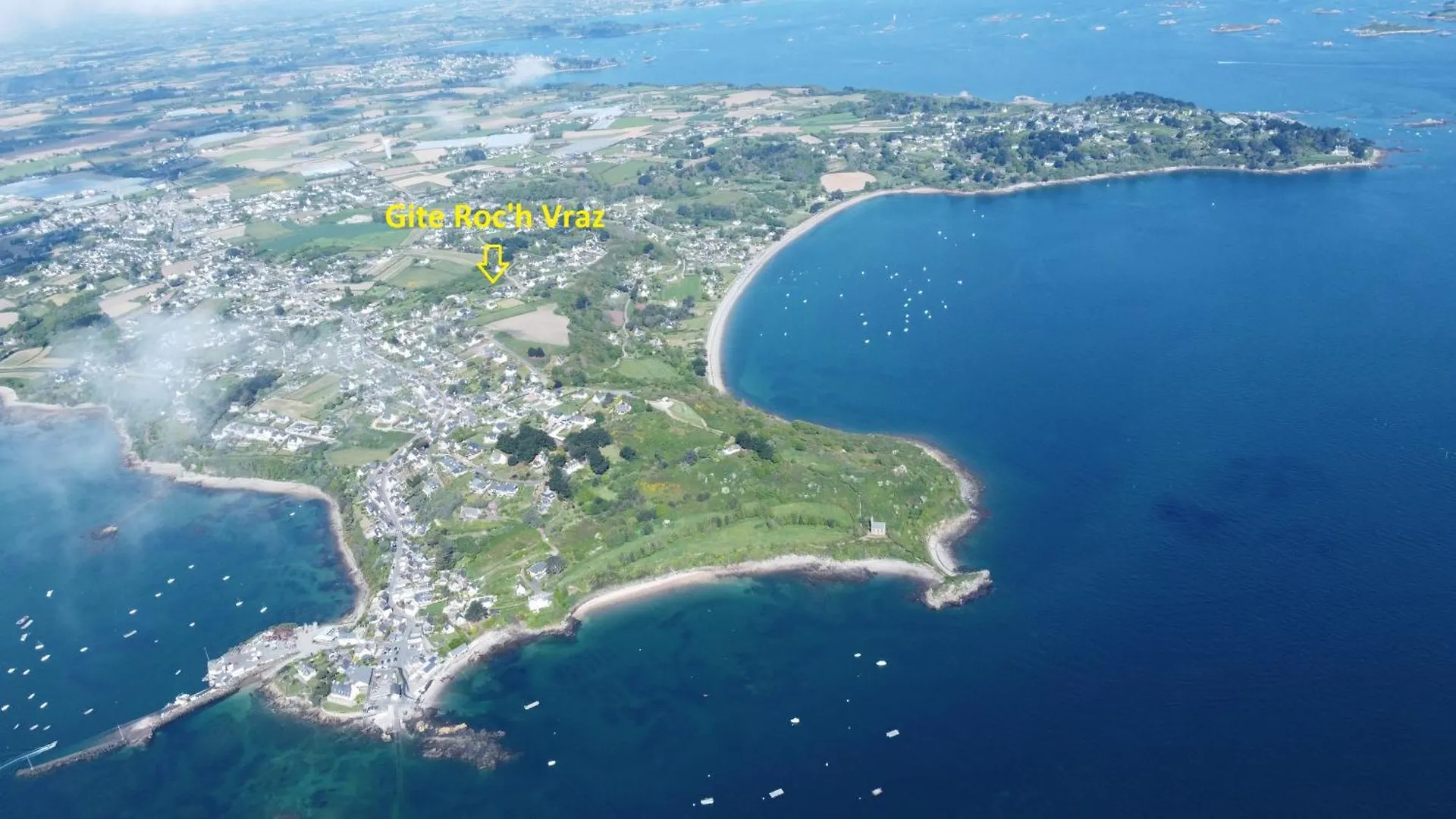 Roc'H Vraz, Maison En Bois Entre Paimpol Et Brehat - 300M Mer Et Gr34 Ploubazlanec